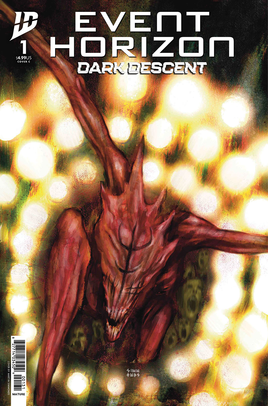 Event Horizon Dark Descent #1 Cover C Variant Blank