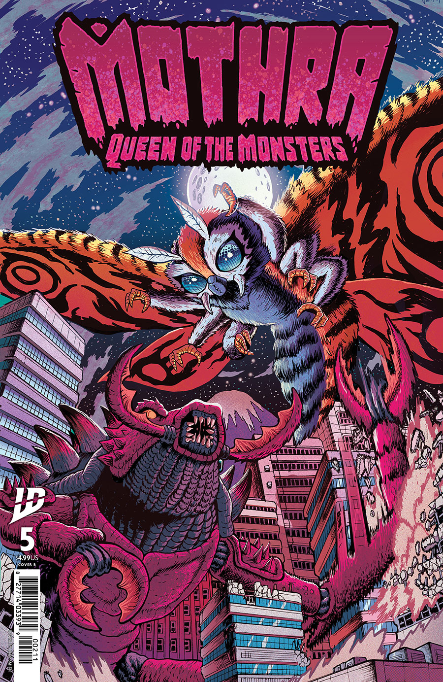Mothra Queen Of The Monsters #5 Cover B Variant Jake Smith Cover