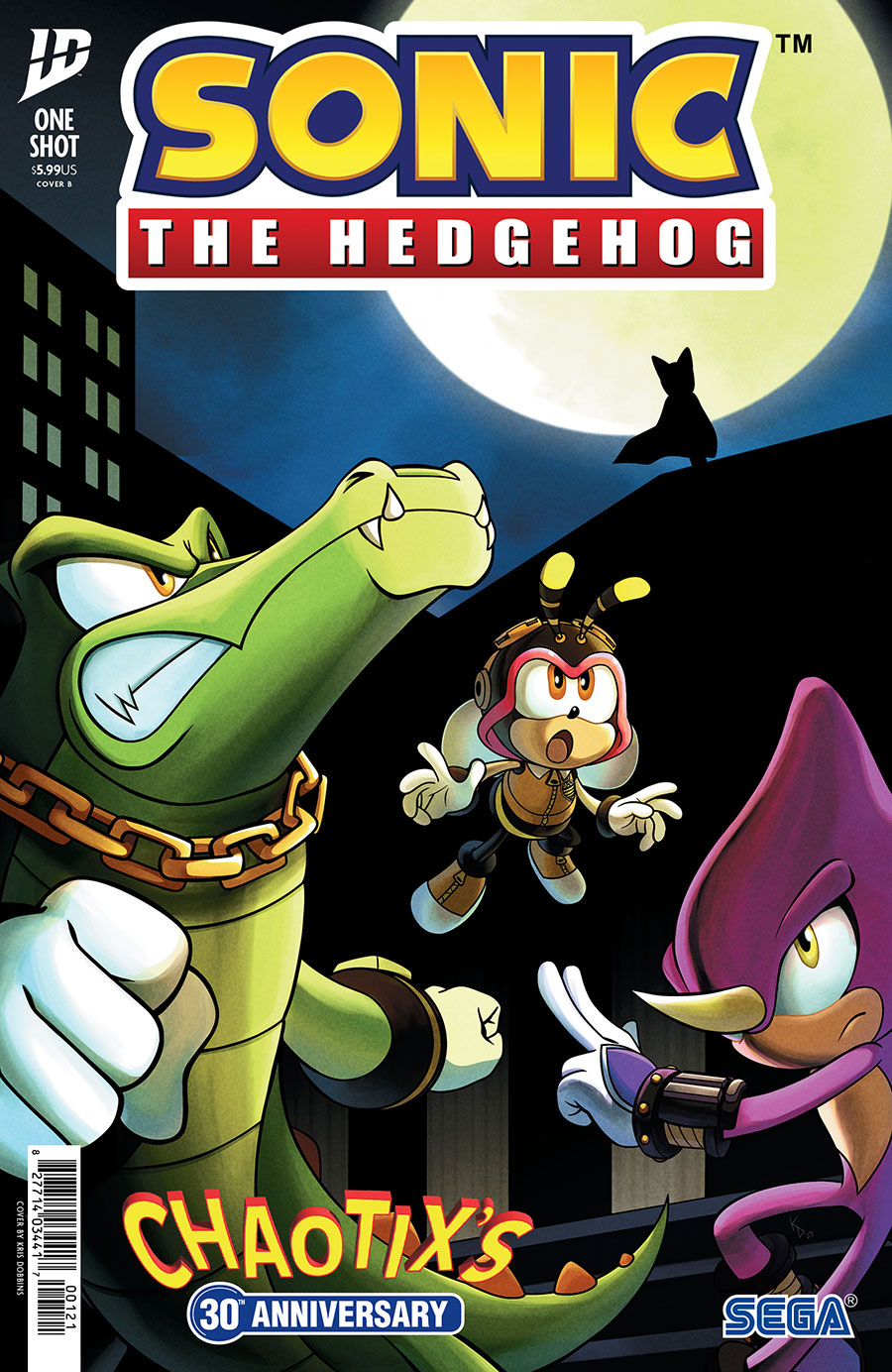 Sonic The Hedgehog Chaotixs 30th Anniversary Special #1 (One Shot) Cover B Variant Kris Dobbins Cover