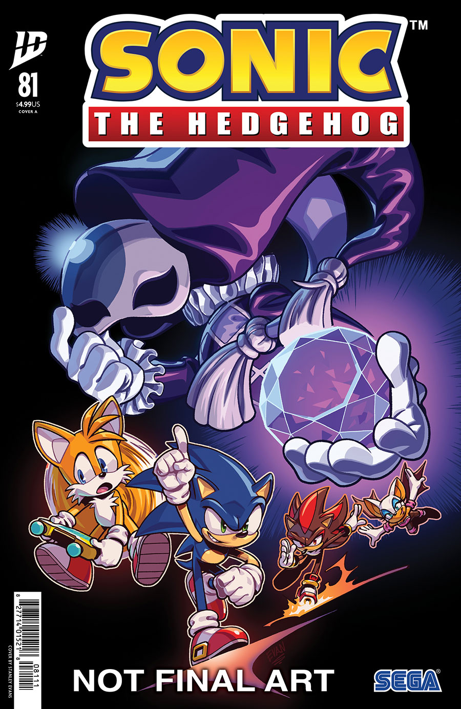 Sonic The Hedgehog Vol 3 #81 Cover A Regular Evan Stanley Cover