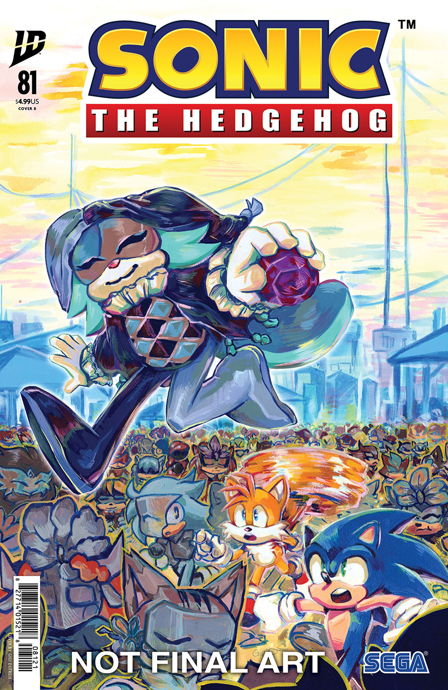 Sonic The Hedgehog Vol 3 #81 Cover B Variant Gigi Dutreix Cover