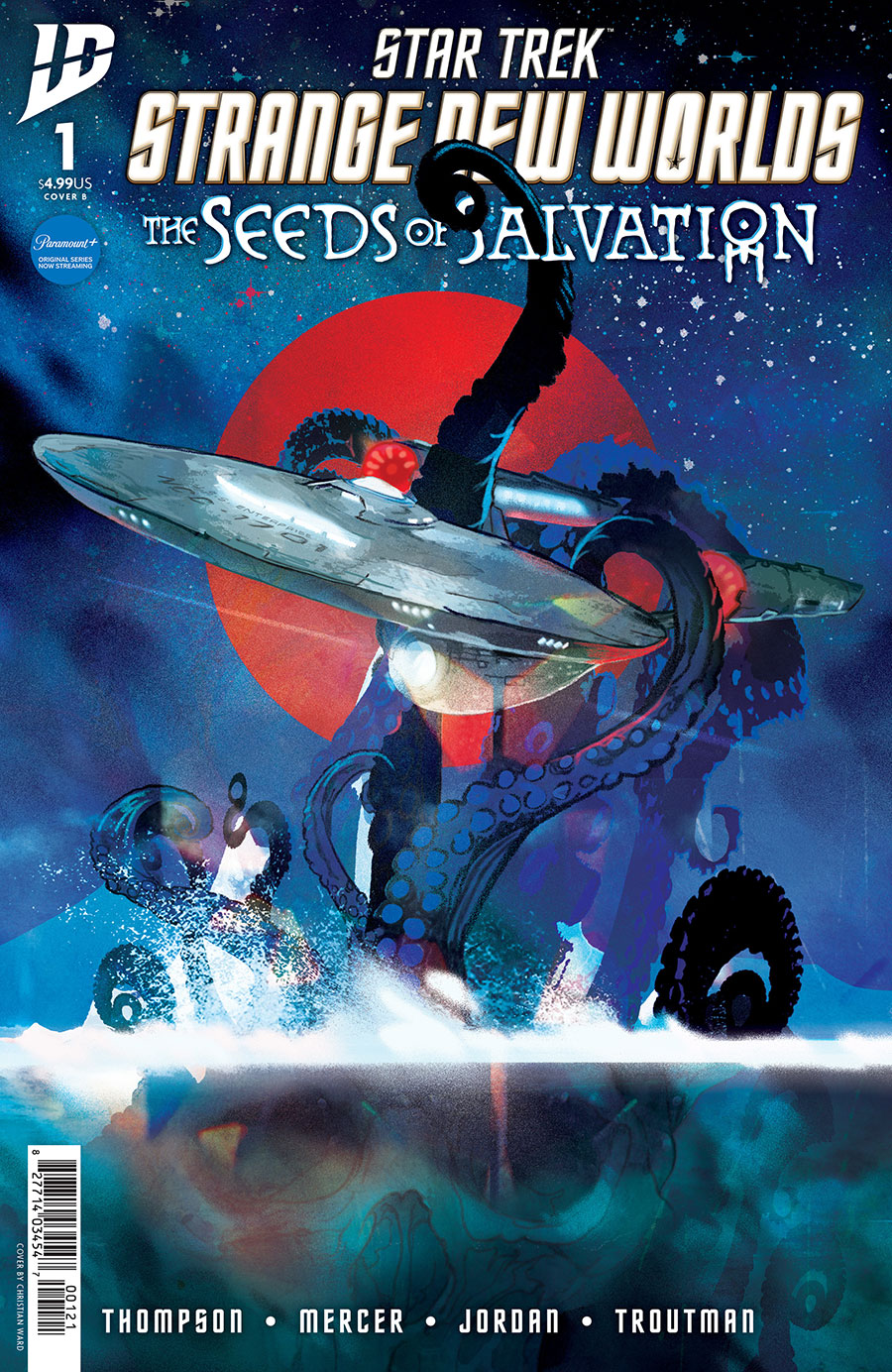 Star Trek Strange New Worlds The Seeds Of Salvation #1 Cover B Variant Christian Ward Cover