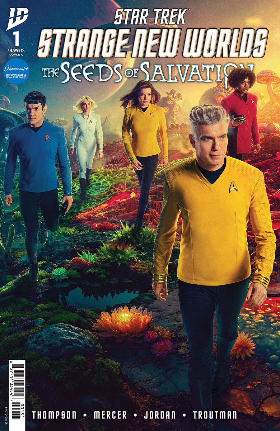 Star Trek Strange New Worlds The Seeds Of Salvation #1 Cover C Variant Photo Cover