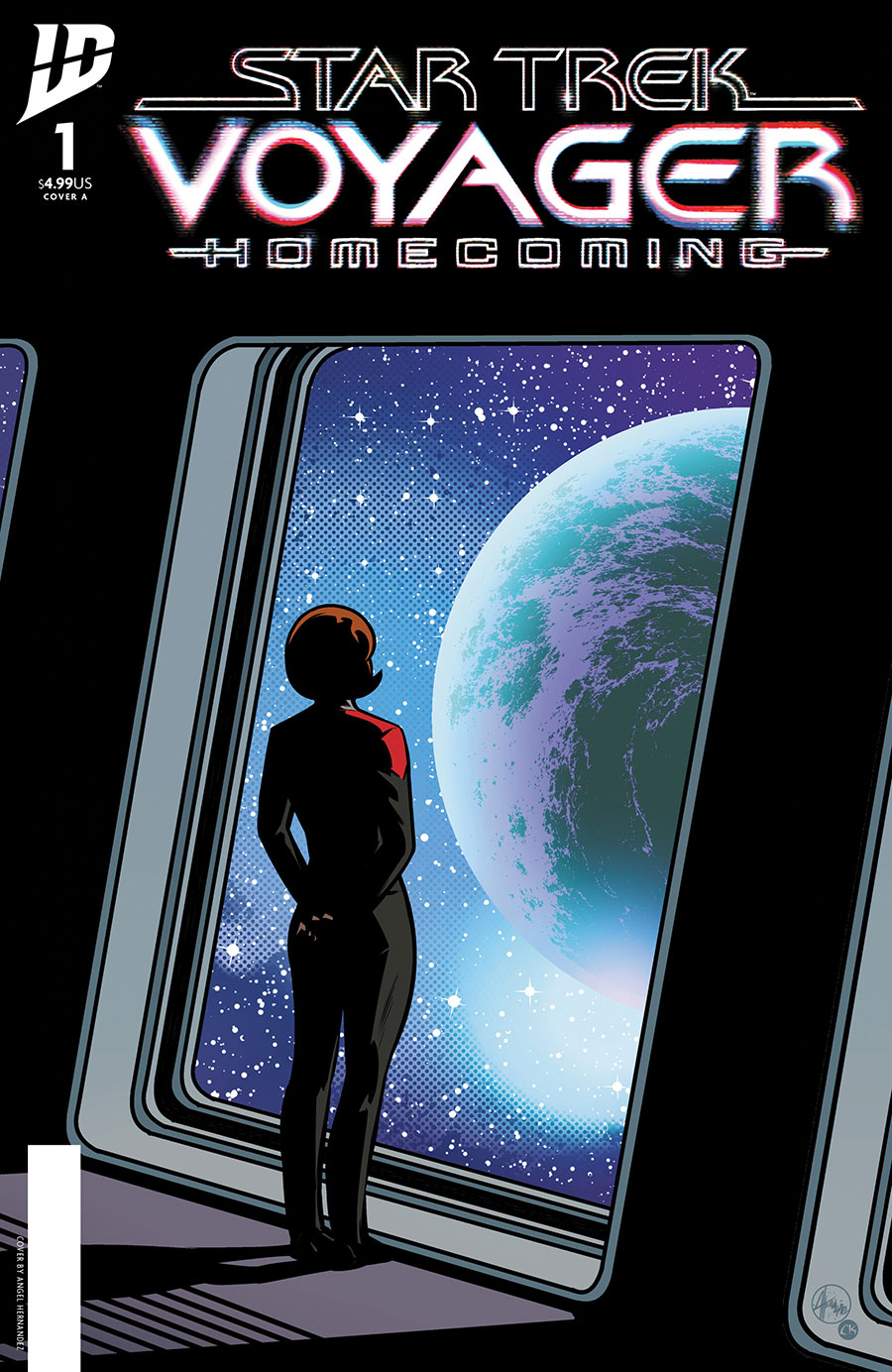 Star Trek Voyager Homecoming #1 Cover A Regular Angel Hernandez Cover