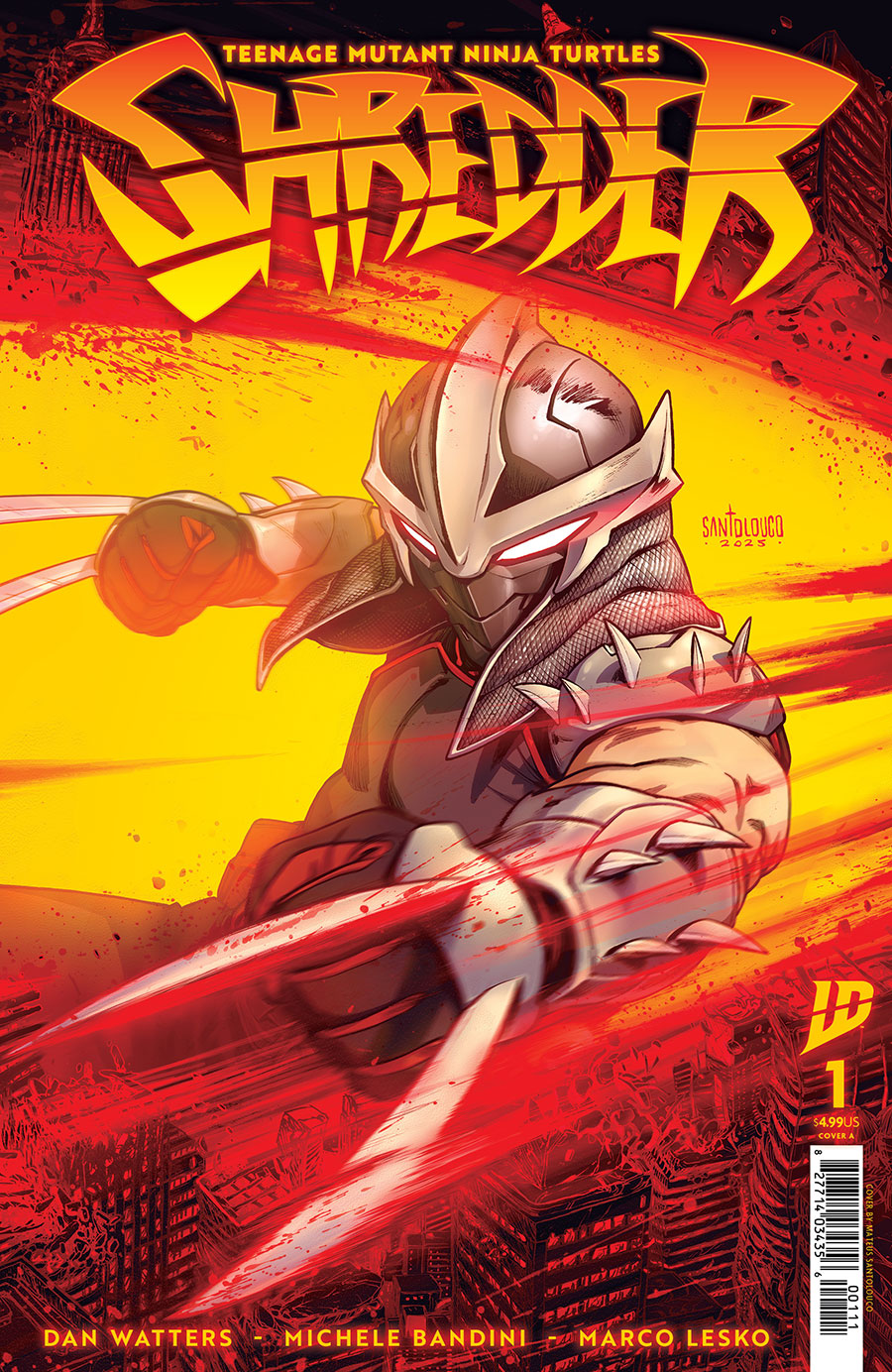Teenage Mutant Ninja Turtles Shredder #1 Cover A Regular Mateus Santolouco Cover