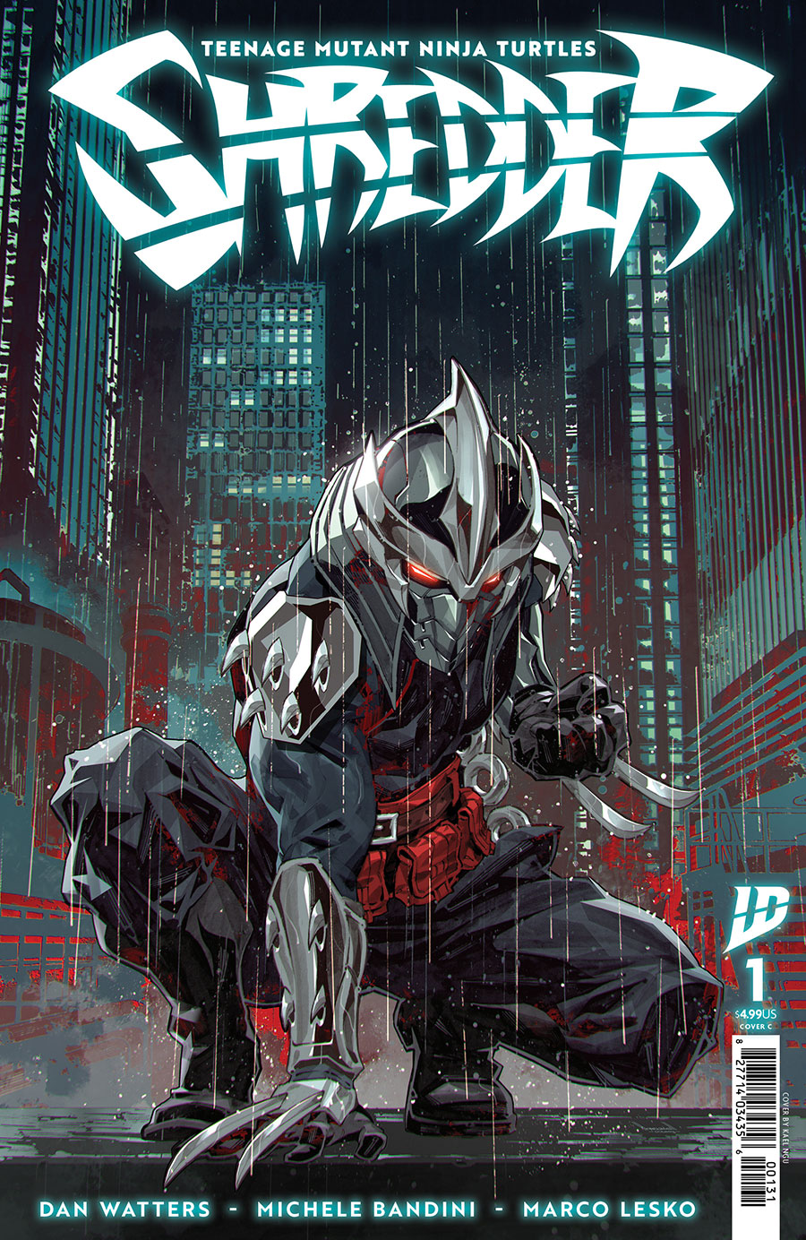 Teenage Mutant Ninja Turtles Shredder #1 Cover C Variant Kael Ngu Cover