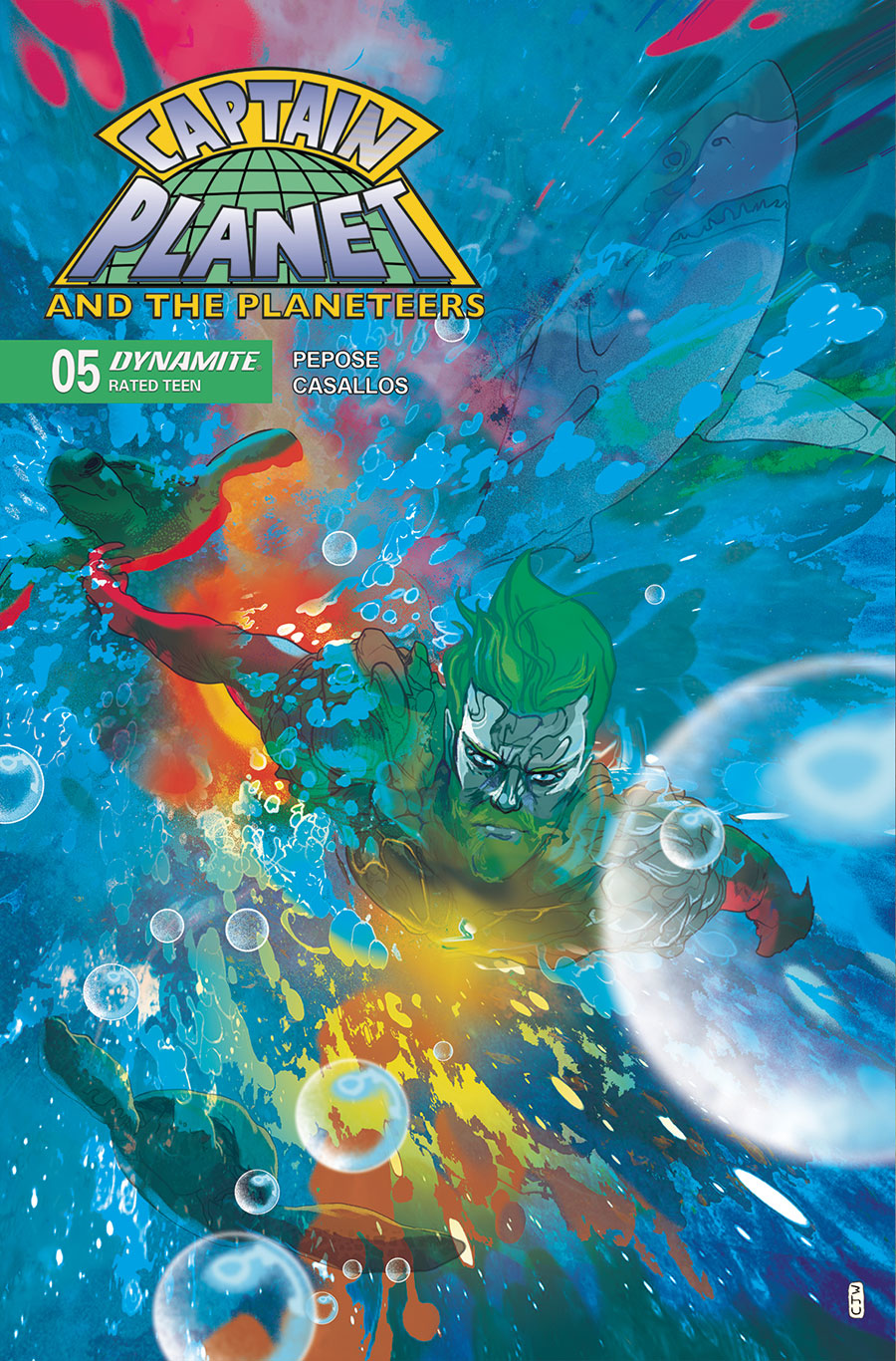 Captain Planet And The Planeteers Vol 2 #5 Cover C Variant Christian Ward Cover