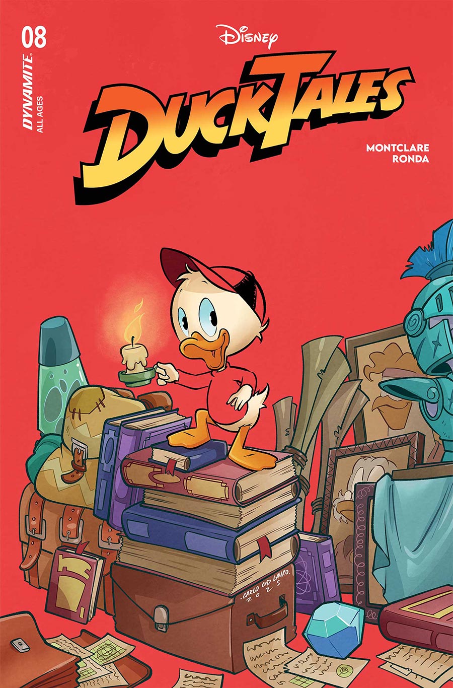 Ducktales Vol 5 #8 Cover C Variant Carlo Lauro Cover
