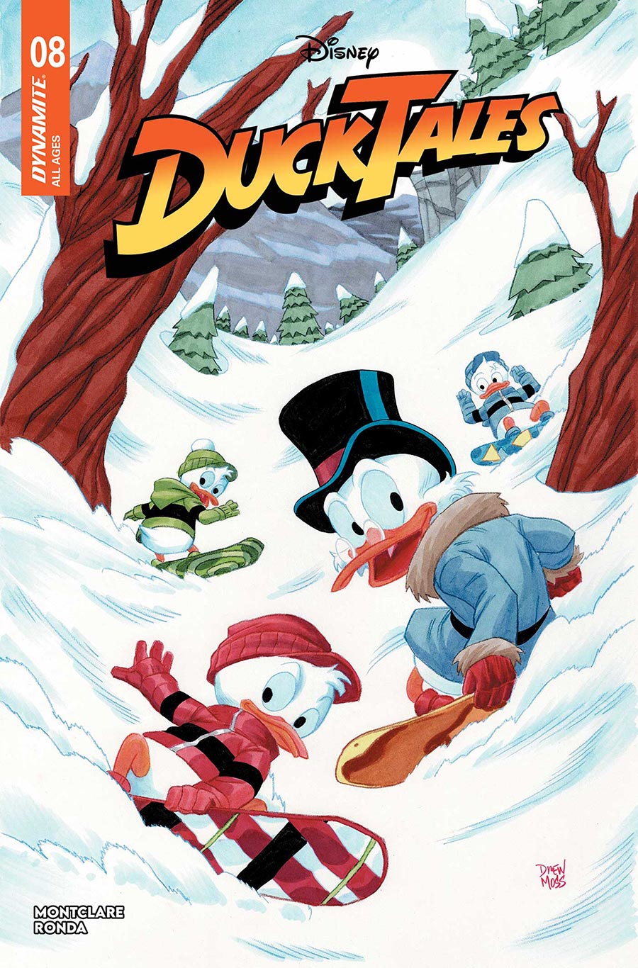 Ducktales Vol 5 #8 Cover D Variant Drew Moss Cover