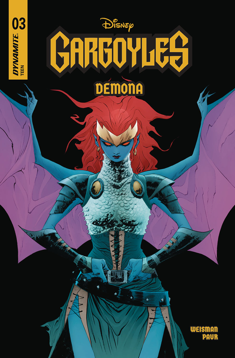 Gargoyles Demona #3 Cover B Variant Jae Lee & June Chung Cover