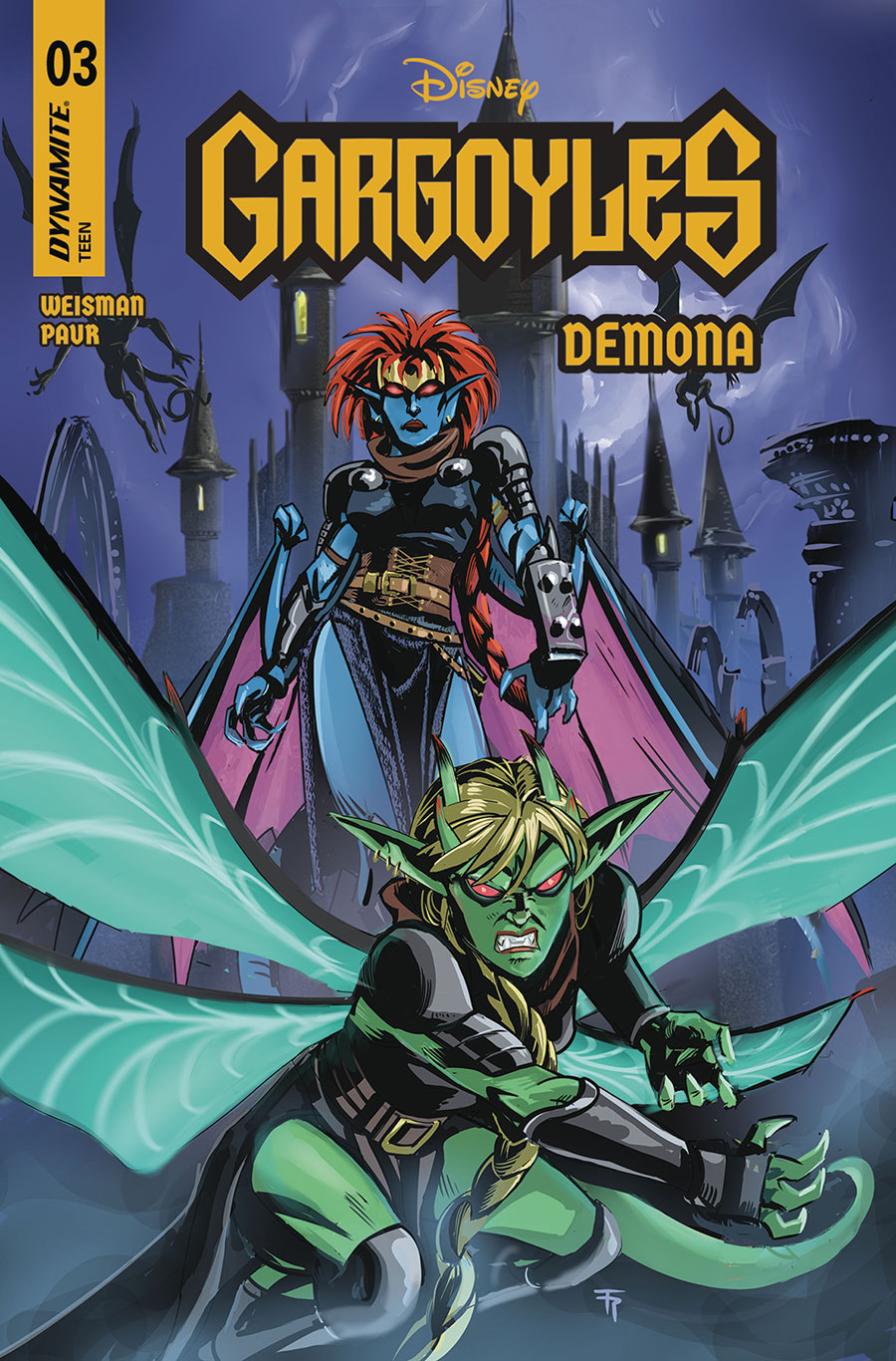 Gargoyles Demona #3 Cover C Variant Frank Paur Cover