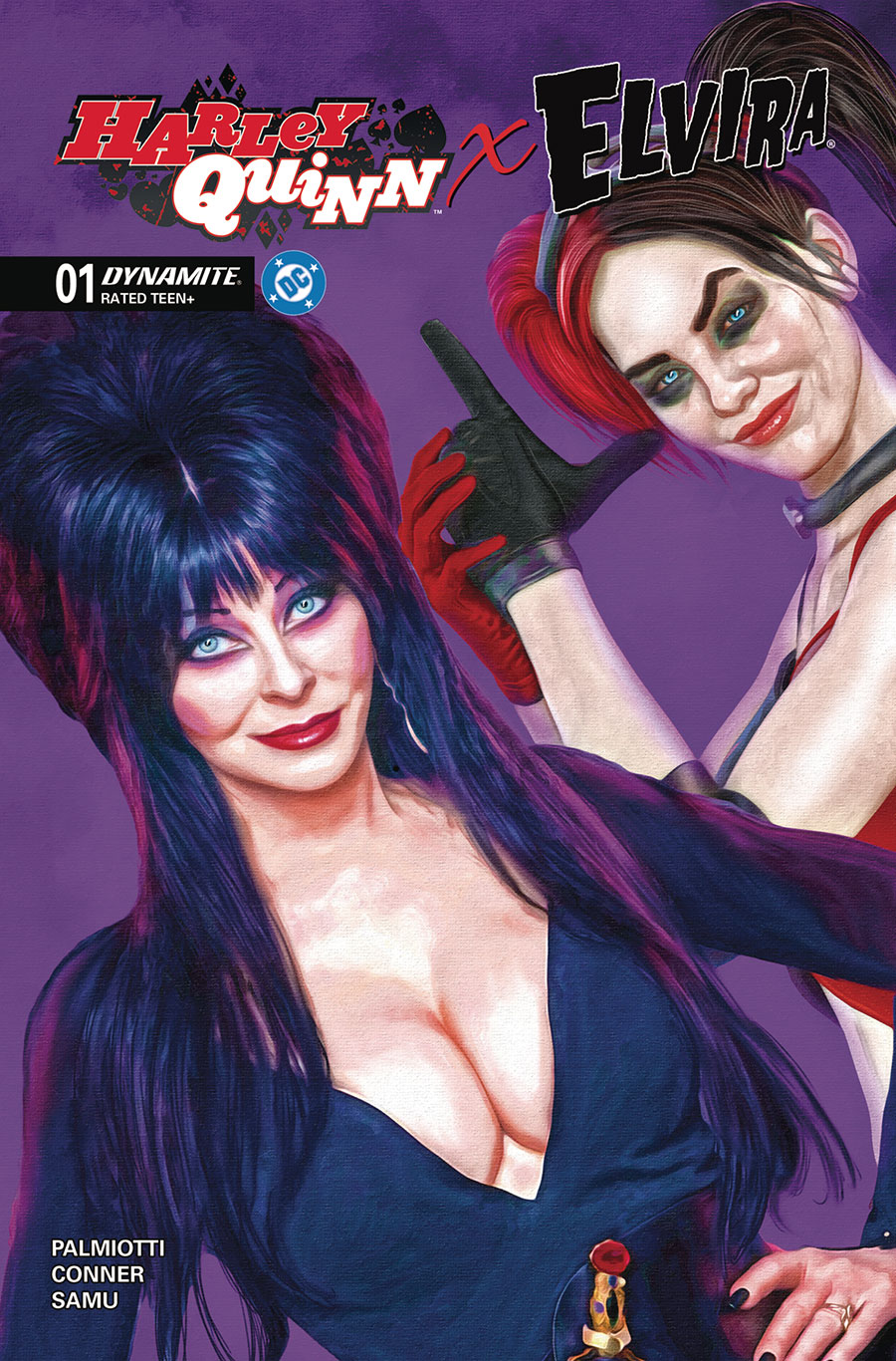Harley Quinn x Elvira #1 Cover E Variant Mark Spears Cover