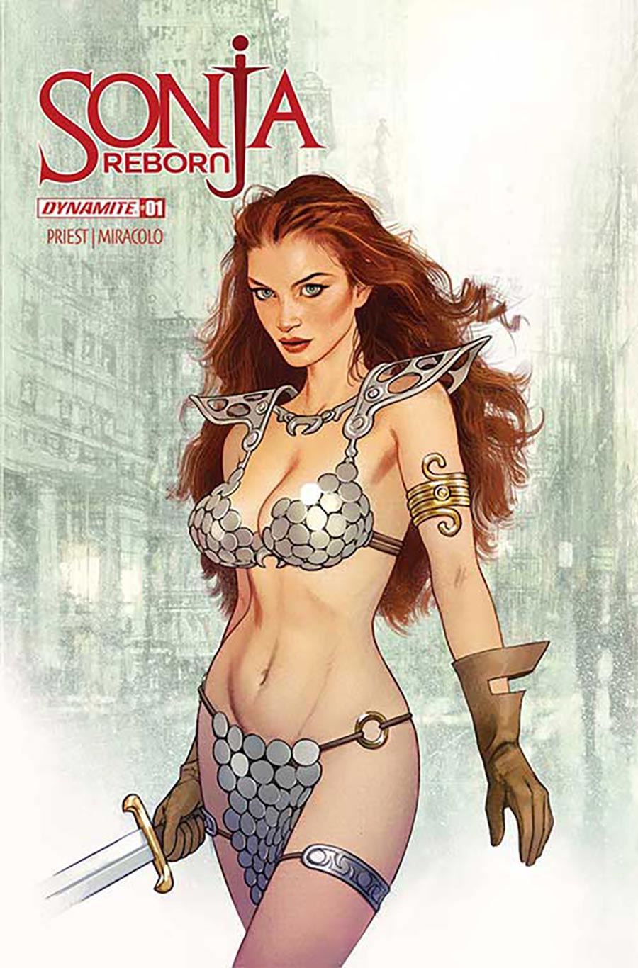 Sonja Reborn #1 Cover B Variant Joshua Middleton Cover