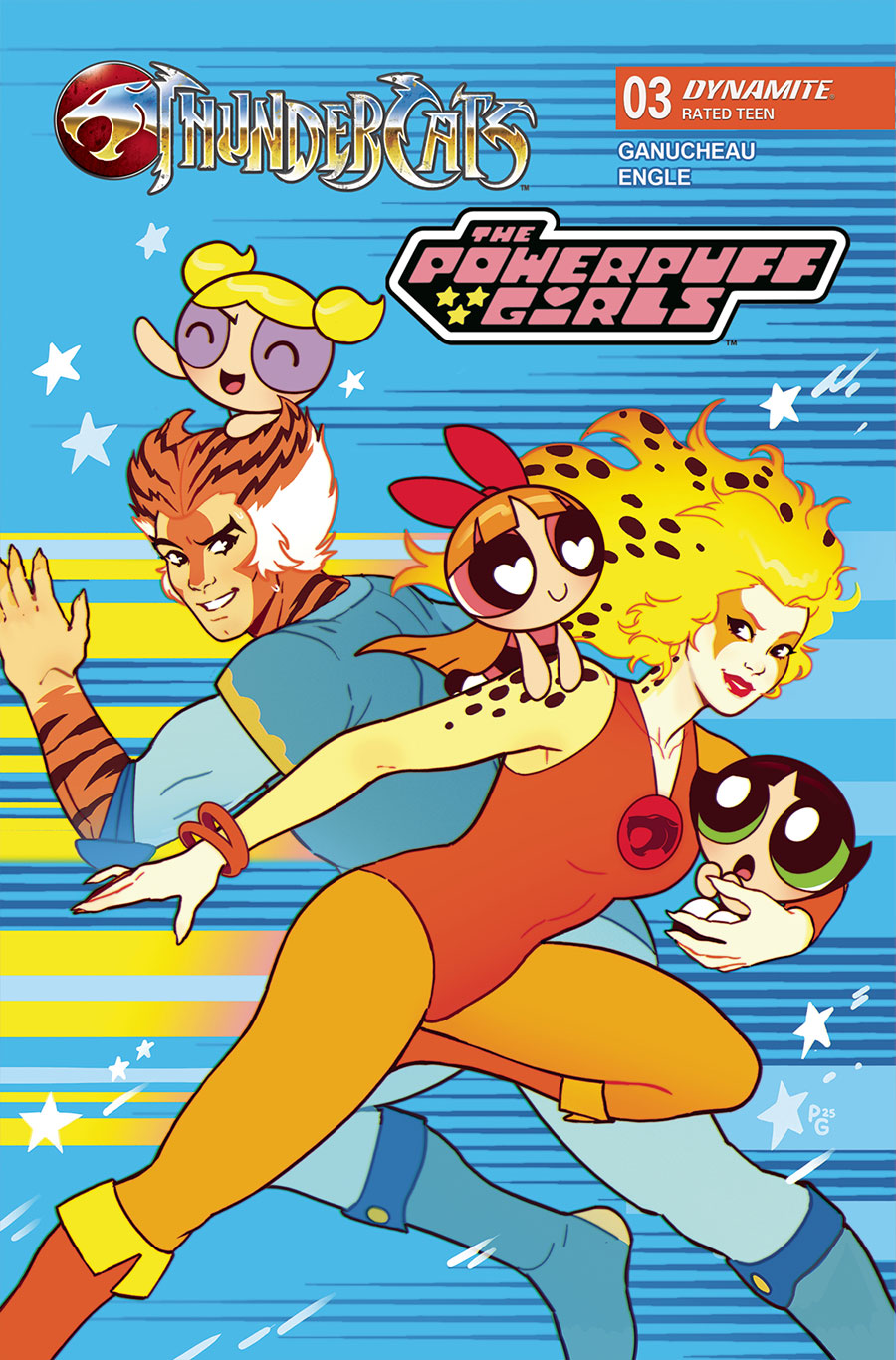 Thundercats Powerpuff Girls #3 Cover A Regular Paulina Ganucheau Cover