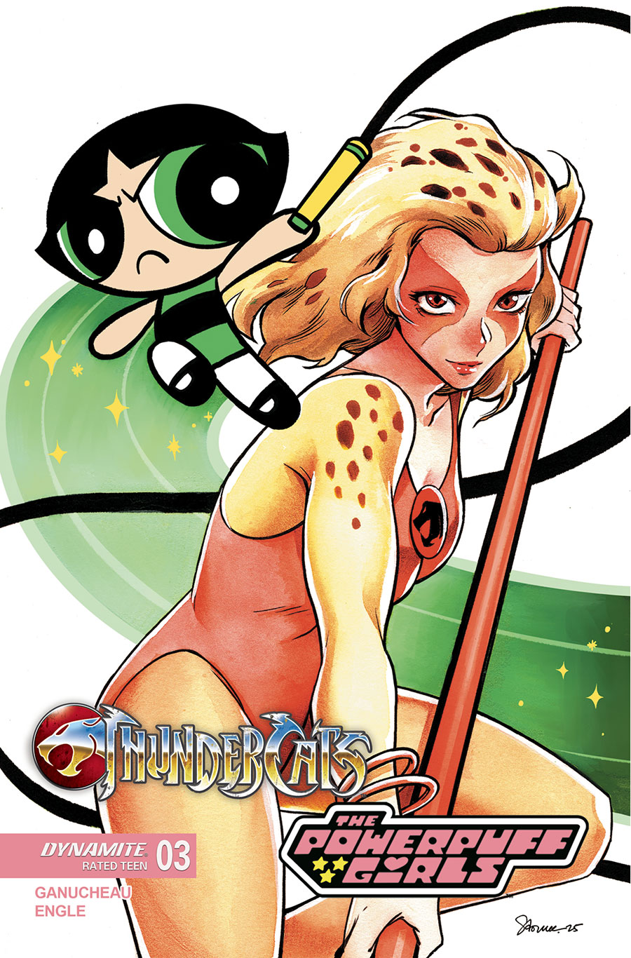 Thundercats Powerpuff Girls #3 Cover D Variant Saowee Cover