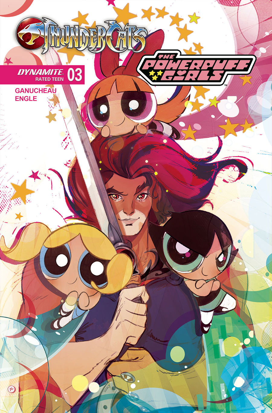 Thundercats Powerpuff Girls #3 Cover E Variant Nicoletta Baldari Cover