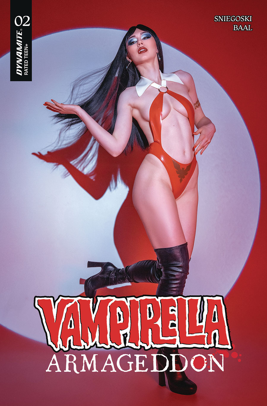 Vampirella Armageddon #2 Cover D Variant Lauren DeLorean Cosplay Photo Cover