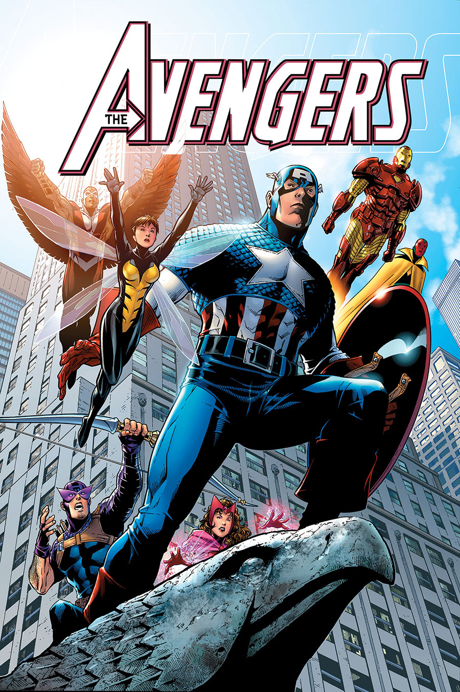 Avengers By Geoff Johns & Olivier Coipel Omnibus HC Direct Market Jim Cheung Variant Cover