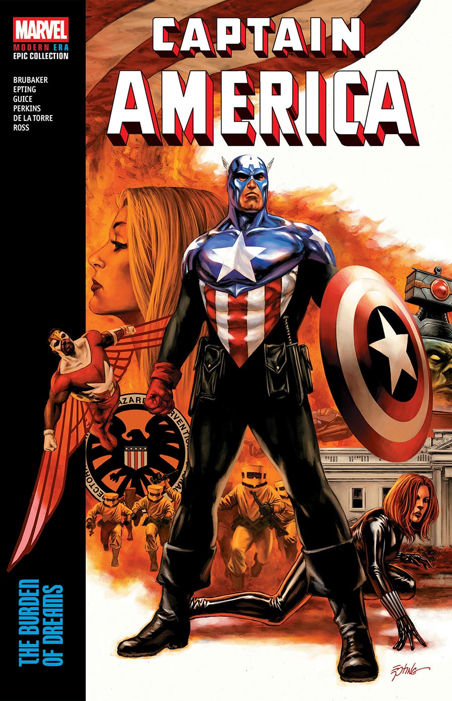 Captain America Modern Era Epic Collection Vol 3 The Burden Of Dreams TP