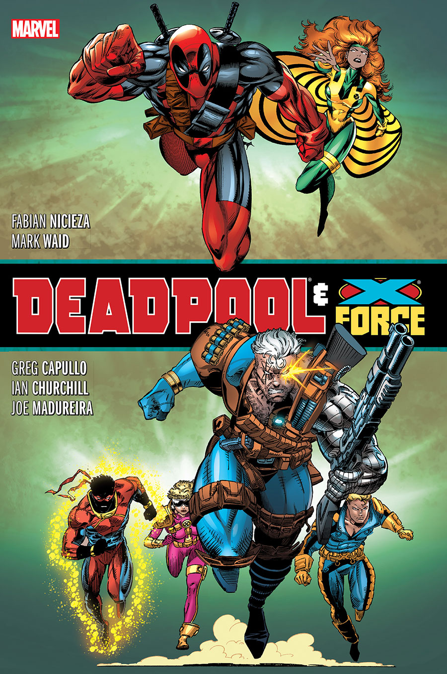 Deadpool And X-Force Omnibus HC Book Market Ken Lashley & Greg Capullo Cover New Printing