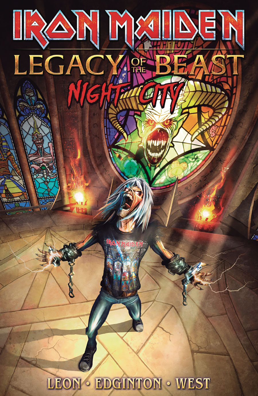 Iron Maiden Legacy Of The Beast Vol 2 Night City TP