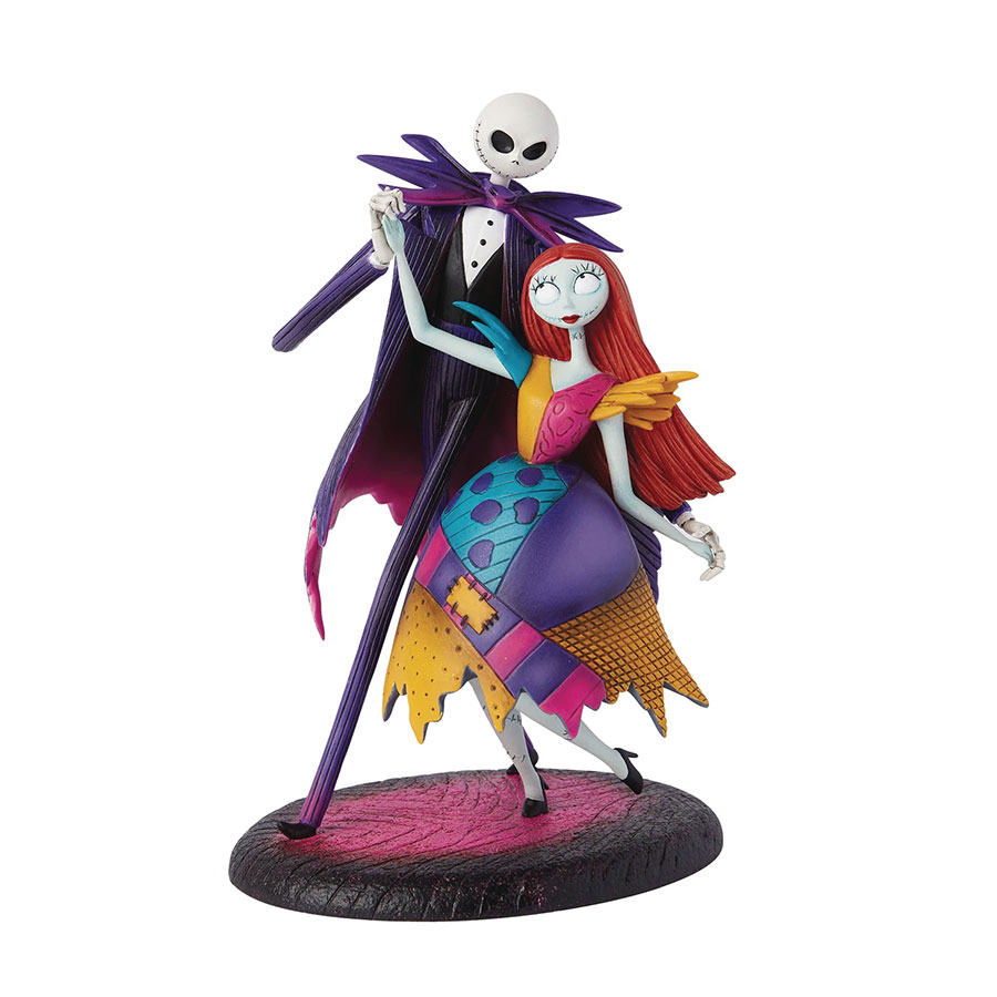 DISNEY SHOWCASE NBC JACK & SALLY 9IN STATUE (C: 1-1-2)