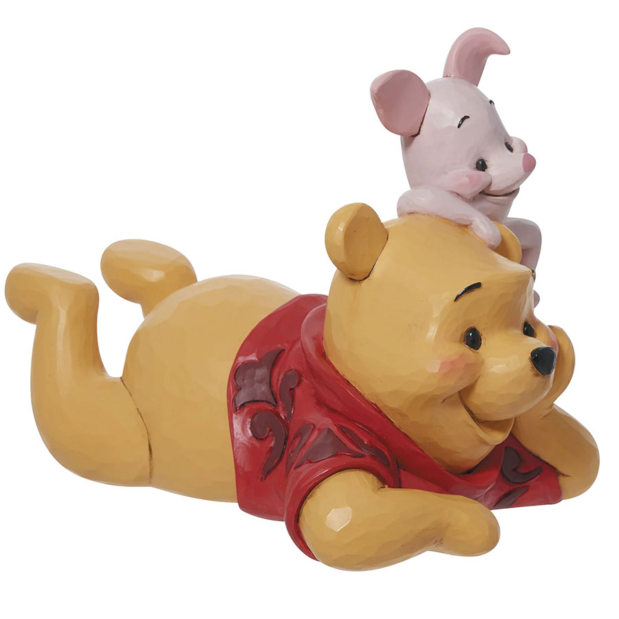 DISNEY TRADITIONS POOH & PIGLET 5 1/4IN STATUE (C: 1-1