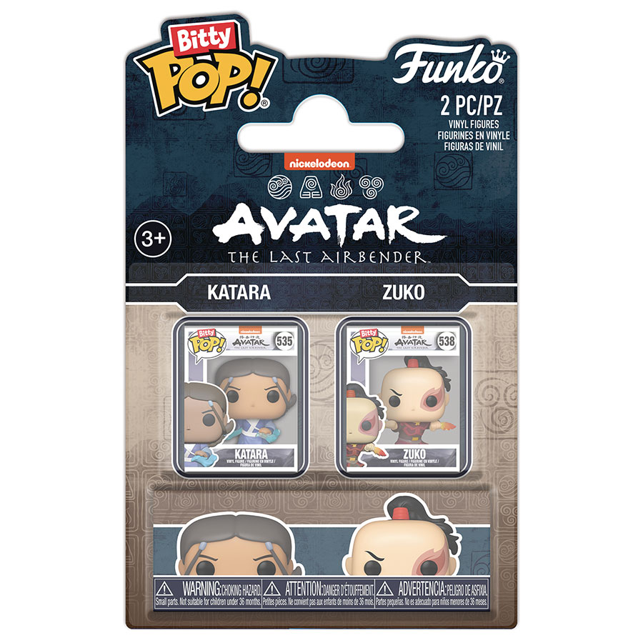 BITTY POP ATLA 2PK KATARA & ZUKO FIG (C: 1-1-2)