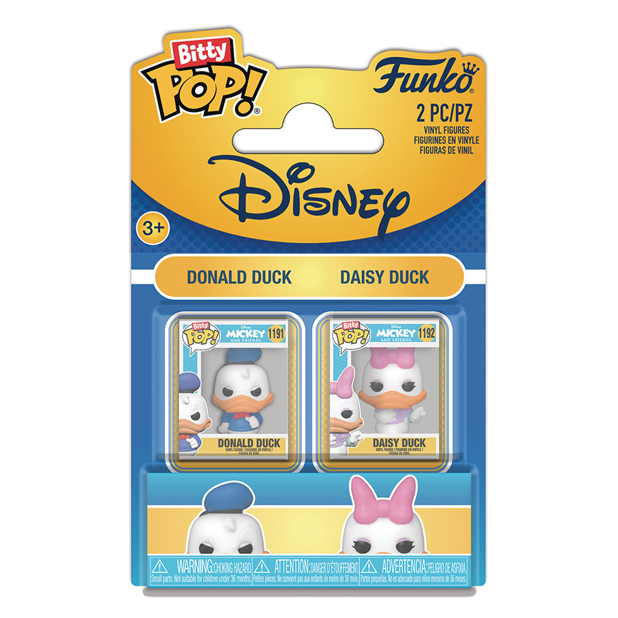BITTY POP DISNEY DONALD & DAISY 2PK (C: 1-1-2)