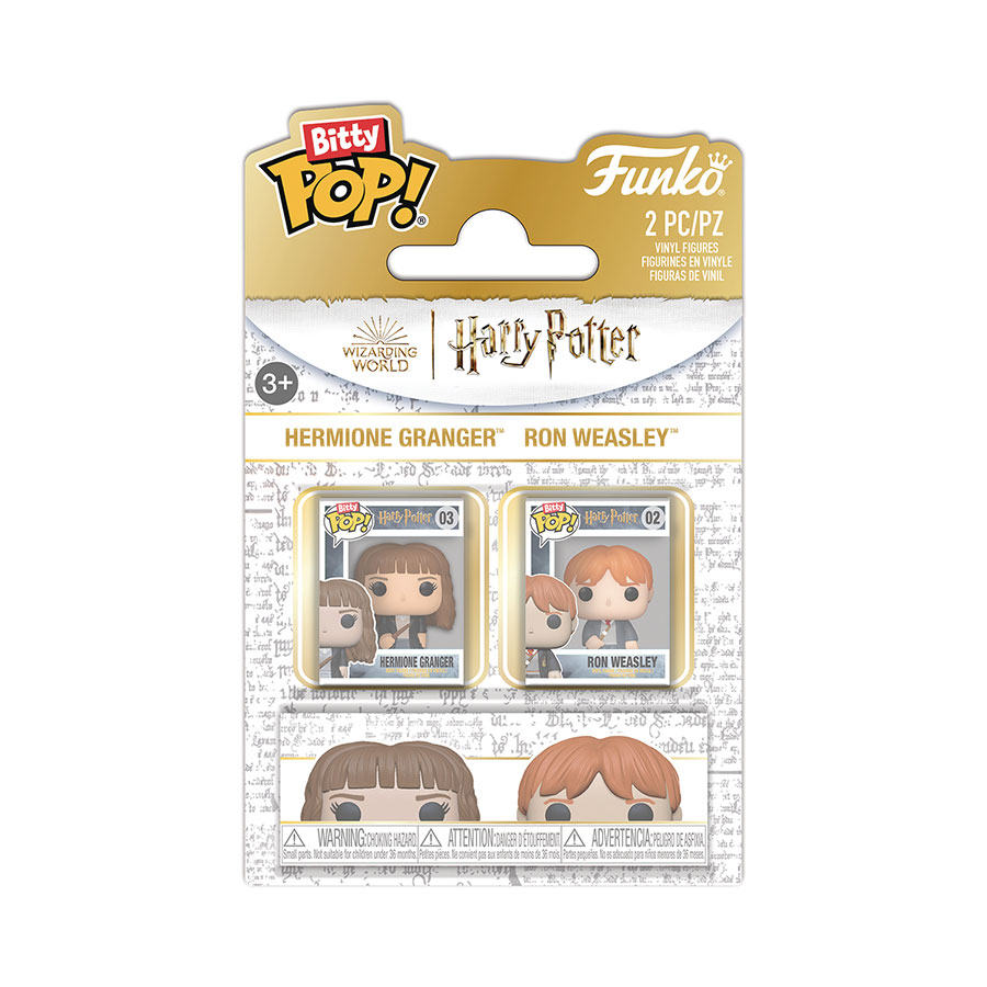 BITTY POP HARRY POTTER RON & HERMIONE 2PK (C: 1-1-2)