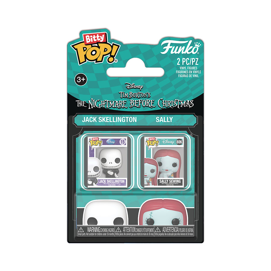 BITTY POP NBX JACK & SALLY 2PK (C: 1-1-2)