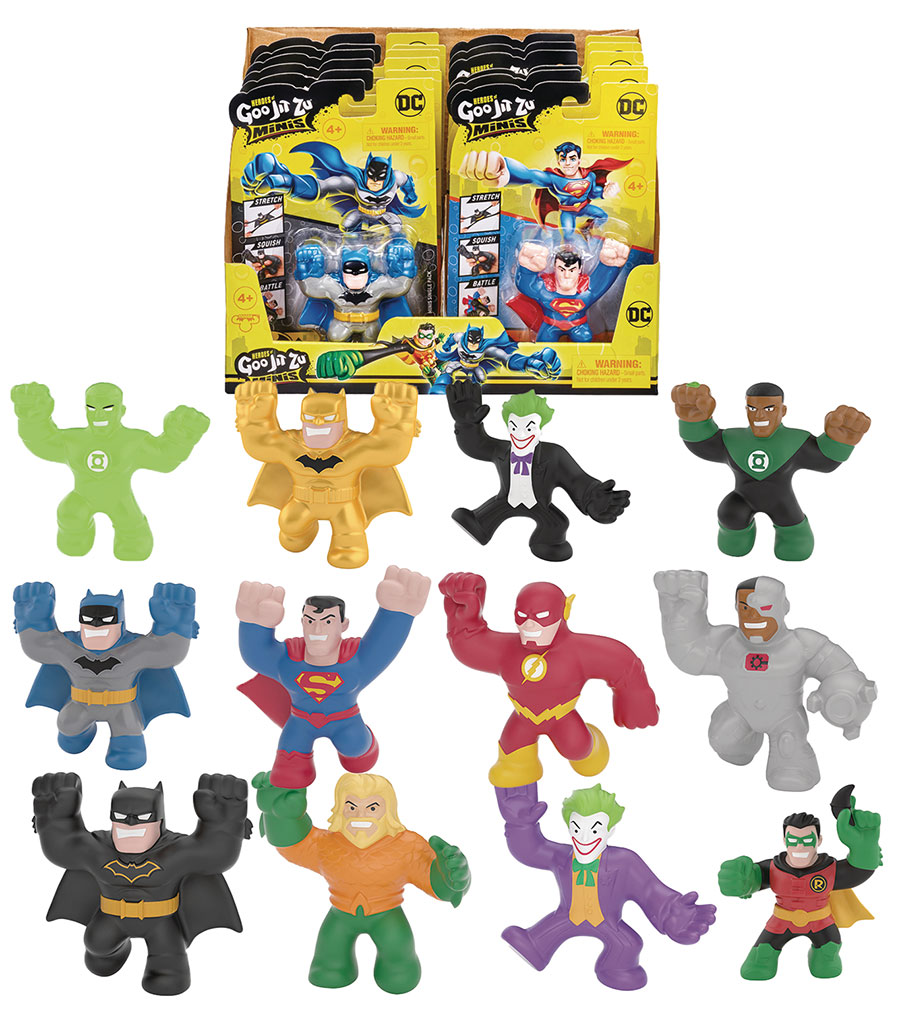 HEROES OF GOO JIT ZU DC MINIFIG 12PC DIS (C: 1-1-2)