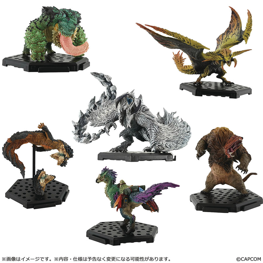 Monster Hunter CFB Standard Model Series 27 Blind Mystery Box 6-Piece Display