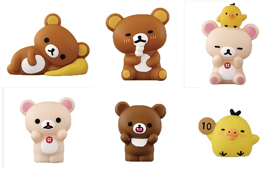Rilakkuma Friends Shokugan Friends Mini Figure Blind Mystery Box