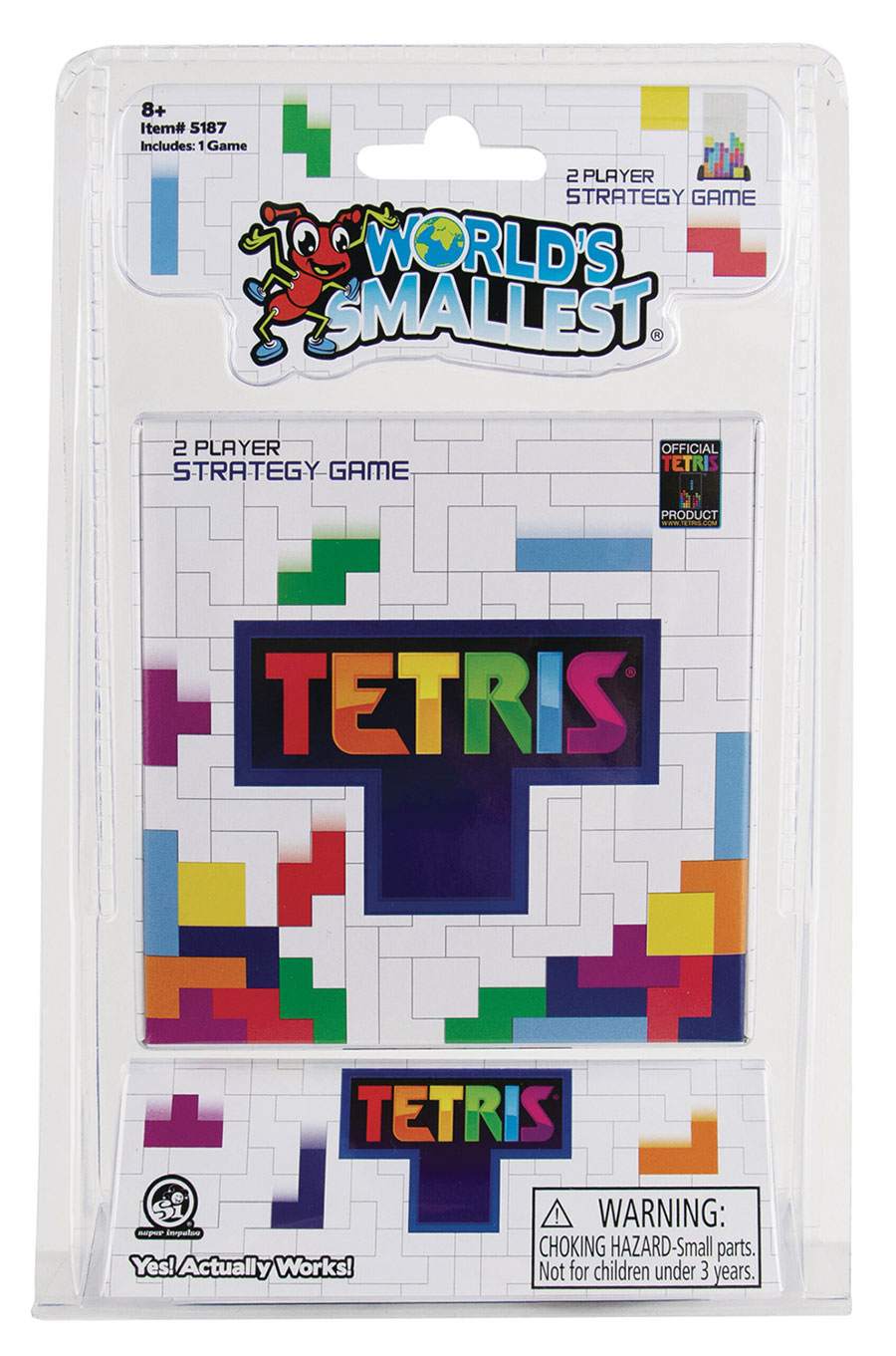 WORLDS SMALLEST TETRIS THE BOARD GAME (C: 1-1-2)