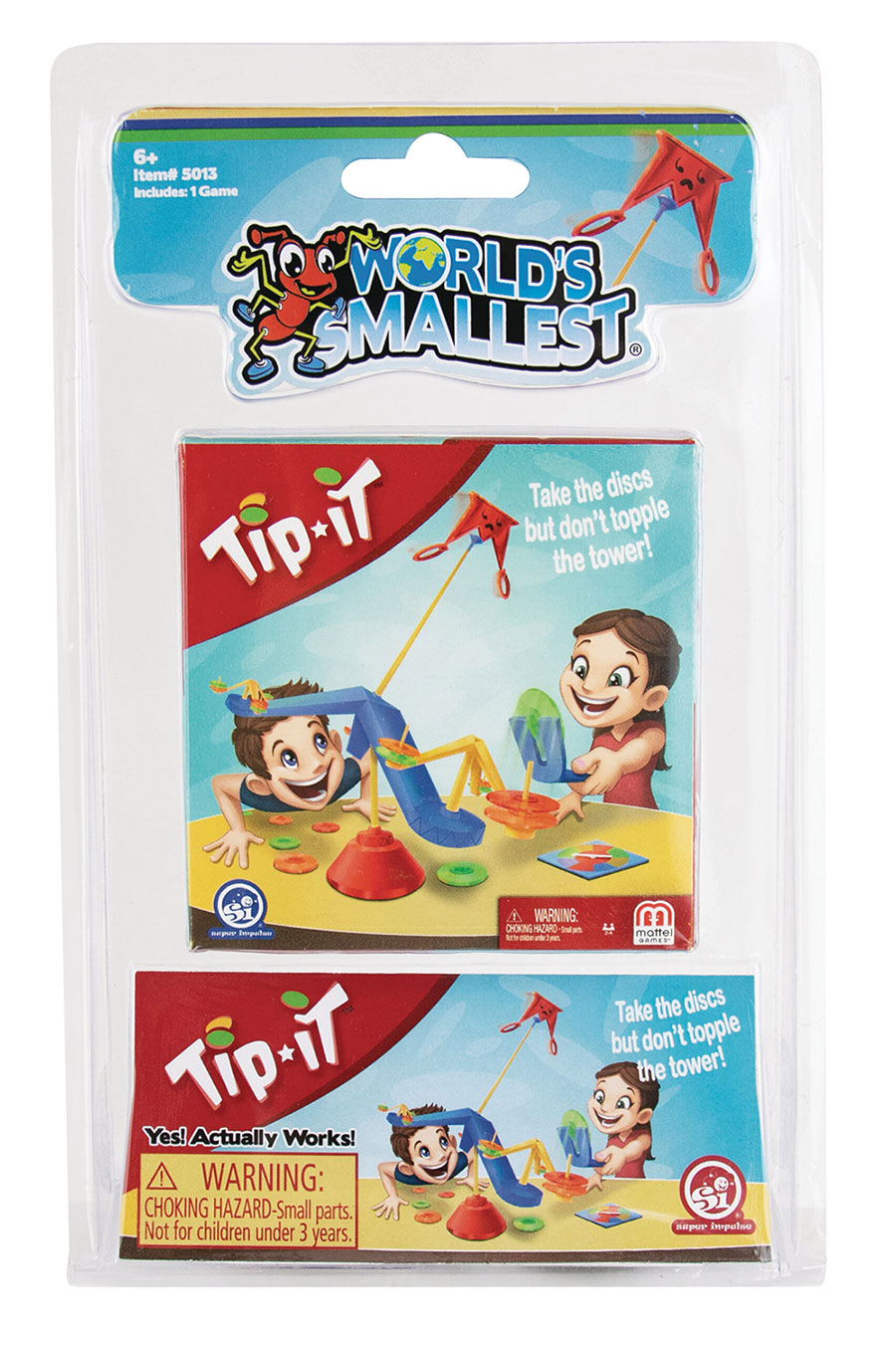 WORLDS SMALLEST TIP IT BOARD GAME (C: 1-1-2)
