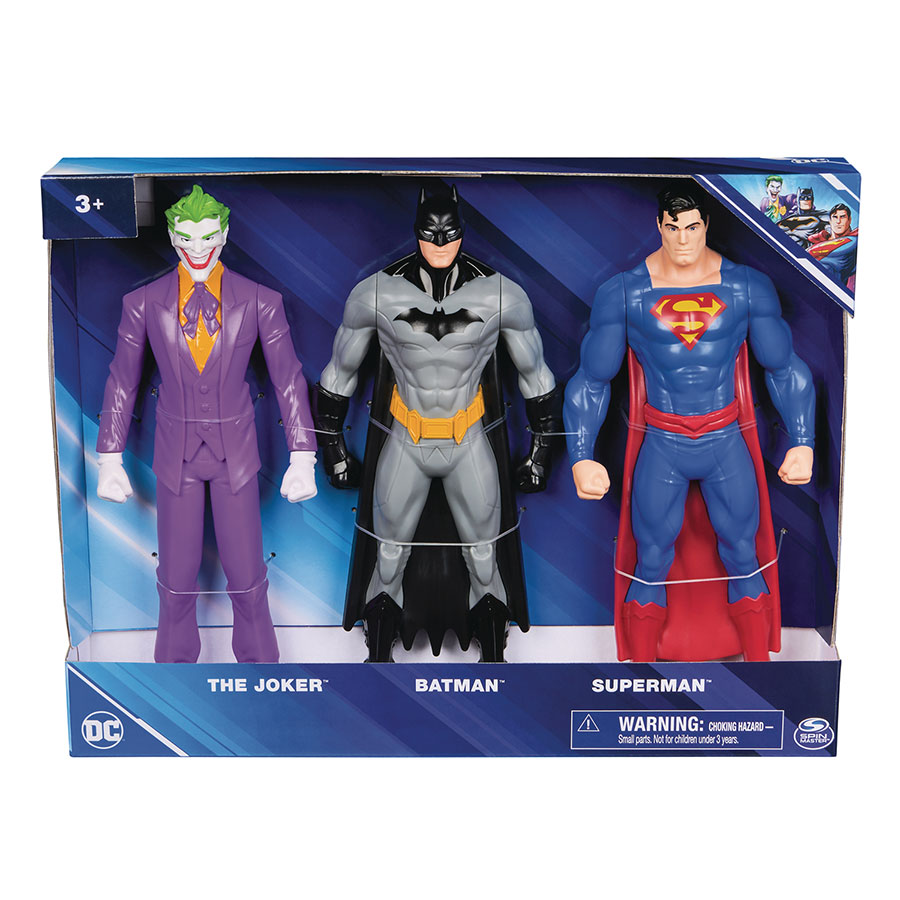 DC UNIVERSE 9.5IN FIGURE 3-PACK (C: 1-1-2)