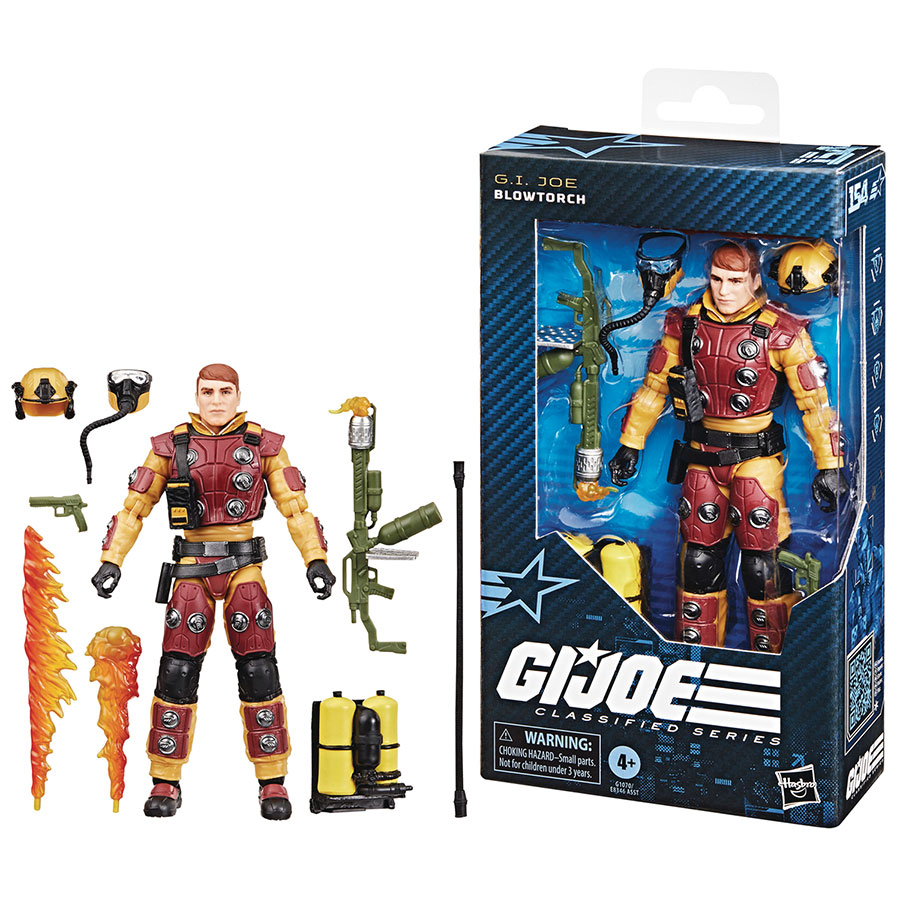 GI Joe Classified Series Blowtorch 6-Inch Action Figure
