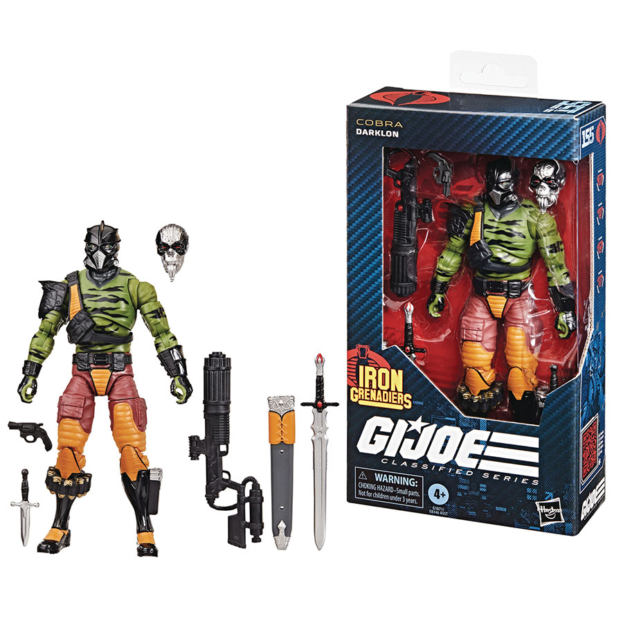 GI Joe Classified Series Darklon 6-Inch Action Figure