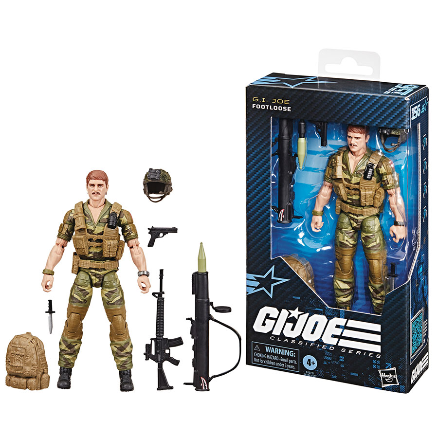 GI Joe Classified Series Footloose 6-Inch Action Figure