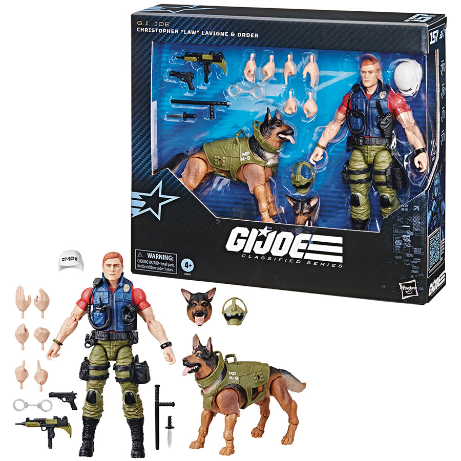 GI Joe Classified Series Law & Order Deluxe 6-Inch Action Figure