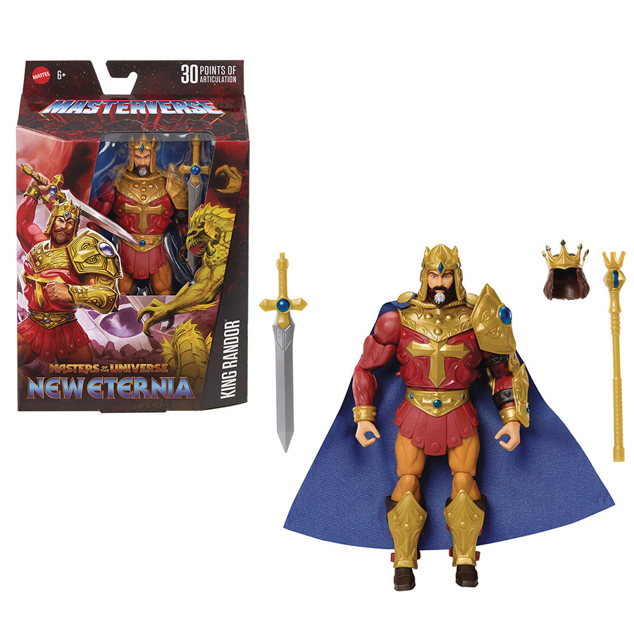 MOTU MASTERVERSE NEW ETERNIA KING RANDOR AF (C: 1-1-2)