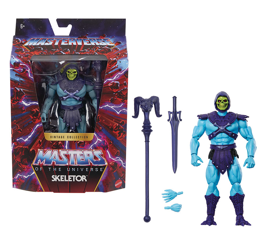 MOTU MASTERVERSE VINTAGE COLLECTION SKELETOR AF (C: 1-