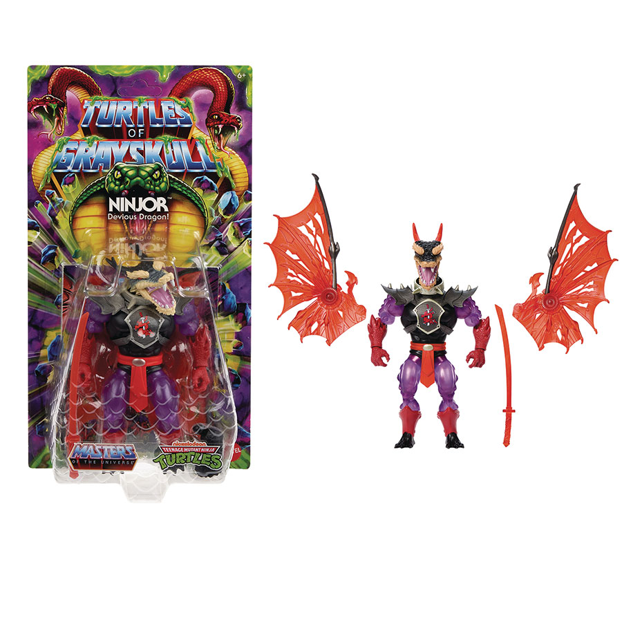 MOTU TURTLES OF GRAYSKULL CORE MUTATED NINJOR AF (C: 1