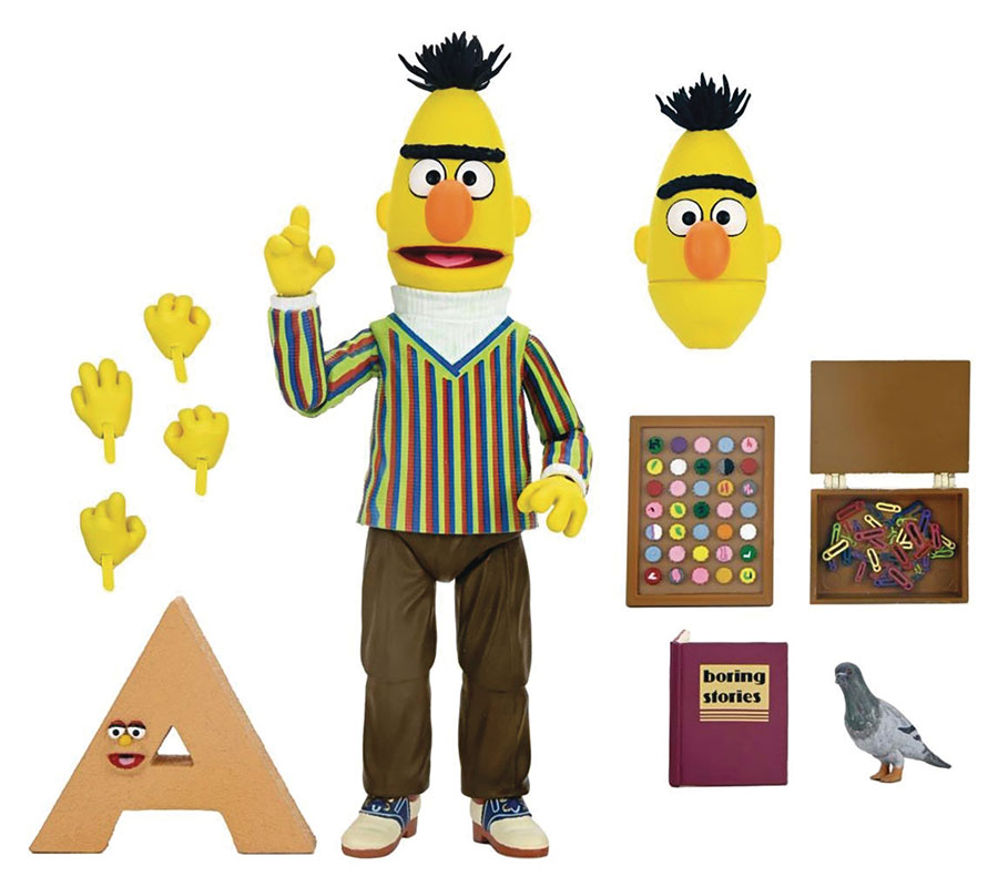 Sesame Street Ultimate Bert 7-Inch Action Figure