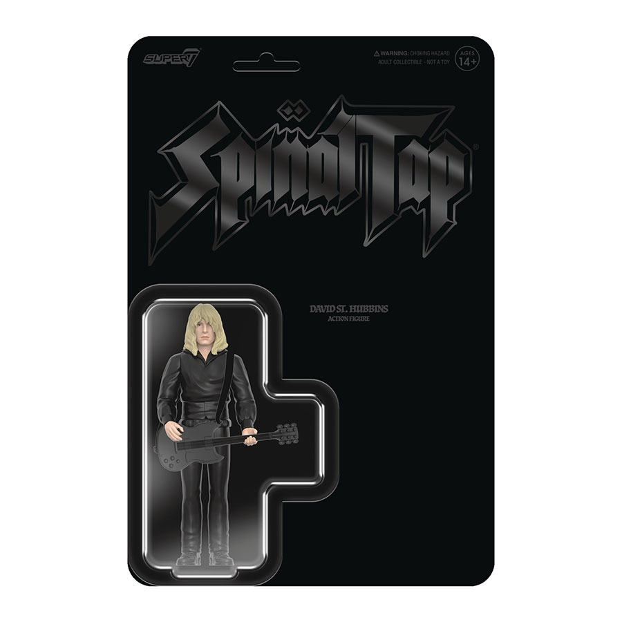 Spinal Tap ReAction Figure Wave 2 - David St Hubbins None More Black