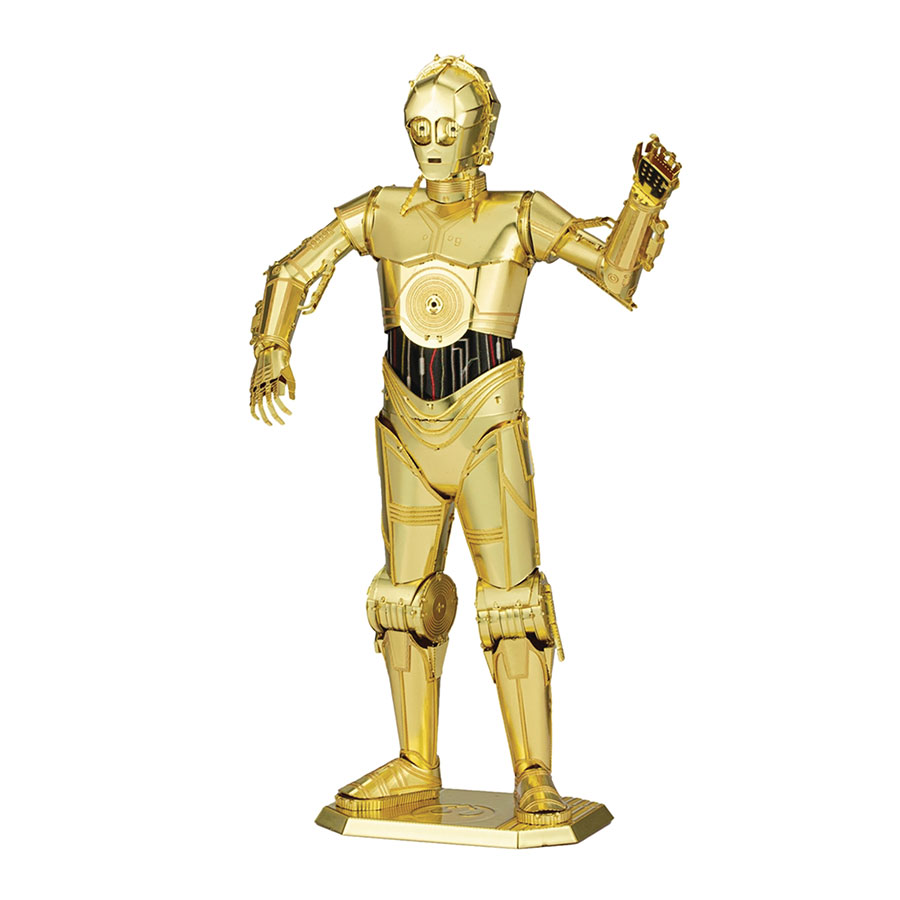 STAR WARS C-3P0 GOLD PREMIUM METAL MODEL KIT (C: 1-1-2