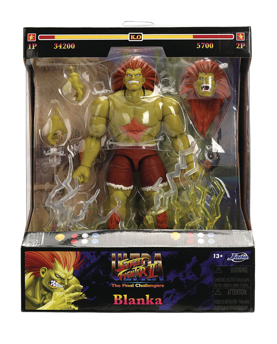 STREET FIGHTER II BLANKA 6IN DLX AF (C: 1-1-2)