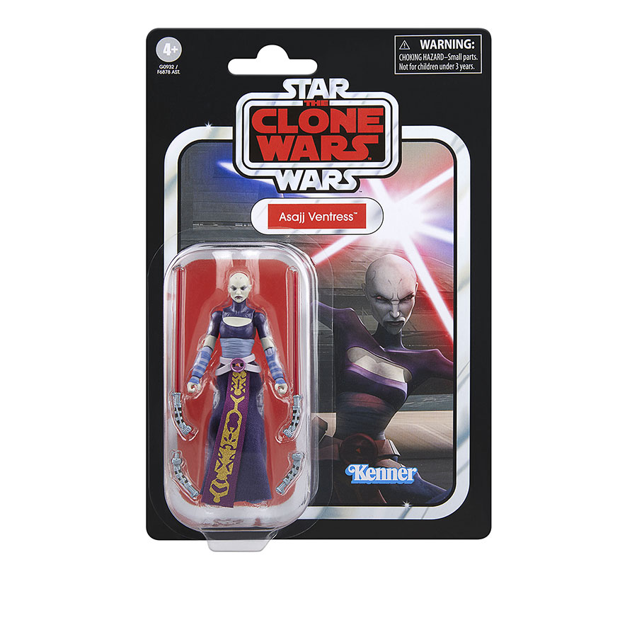 Star Wars Vintage Collection 3.75-Inch Action Figure - Asajj Ventress (Clone Wars)