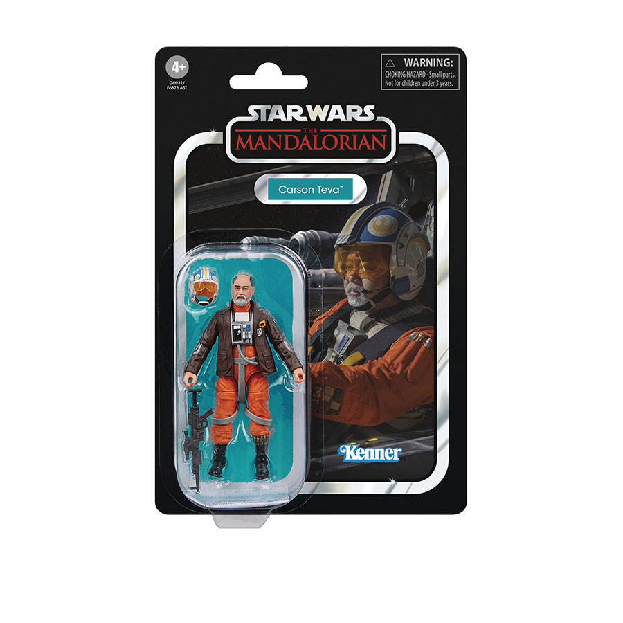 Star Wars Vintage Collection 3.75-Inch Action Figure - Carson Teva (Mandalorian)
